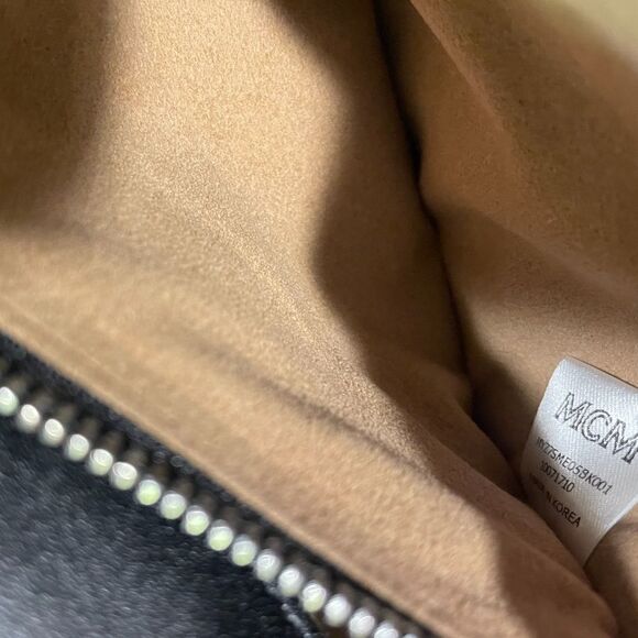 MCM Millie Visetos Flap Crossbody Bag - Picture 14 of 15